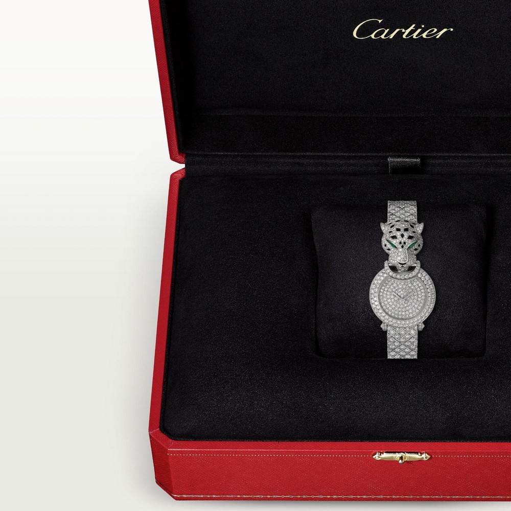 Đồng Hồ Cartier La Panthère De Cartier Watch 23.6mm Nữ Xám